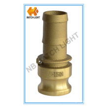 Brass Adapter Type E Cam and Groove Hose Fitting